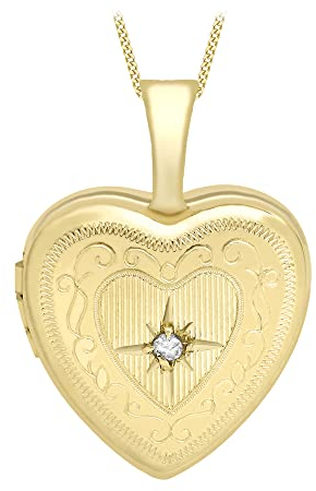 CARISSIMA Damen - Kette 9 k (375) Rundschliff Diamant 1.43.6324