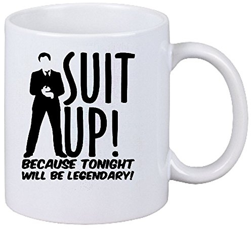 Reifen-Markt Uit Up Tonight Will Be Legendary How It Met Your Keramik Kaffeebecher 330 ml, weiß Teetasse Spülmaschinenfest mikrowellengeeignet Geschenkidee, Motiv 2896