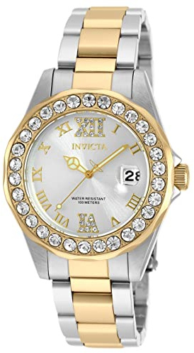 Invicta Pro Diver Edelstahl Damen Quarzuhrwerk - 38mm