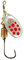 MAPSO - 5 Cucharillas de Pesca REDER-2 PR 4,50 GMS. Anz. Simple sin Muerte