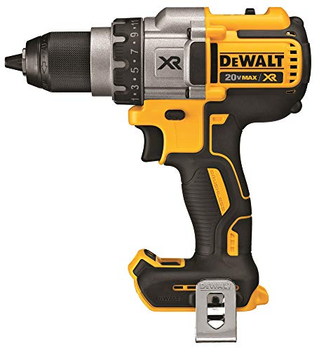 DEWALT 20V MAX XR Drill/Driver, Brushless, 3 Speed, Tool Only (DCD991B), Yellow