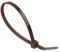 4.8mm x 370mm Brown Cable Tie - Pack of 100