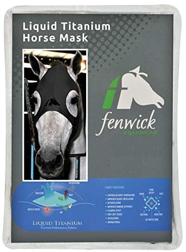 Fenwicks Entspannende Pferdemaske ohne Ohren – Technologie Titan Flüssigkeit