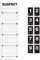 Suck UK Mugshot Height Chart | Wall Growth Chart For Kids & Adults | Party & Photobooth Prop