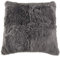 generisch Lammfell Bodenkissen Pouf 80 x 80 cm grau XXL Lammfell Sitzkissen aus echtem Island Lammfell von KUHFELLE online
