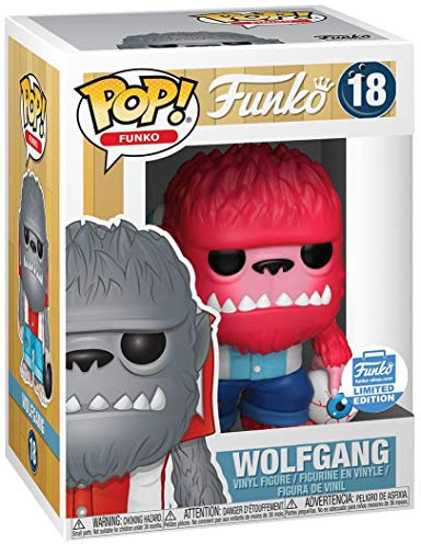 POP! Fantastik Plastik: Funko #18 - Wolfgang {Pink} (Funko Shop Limited Edition)