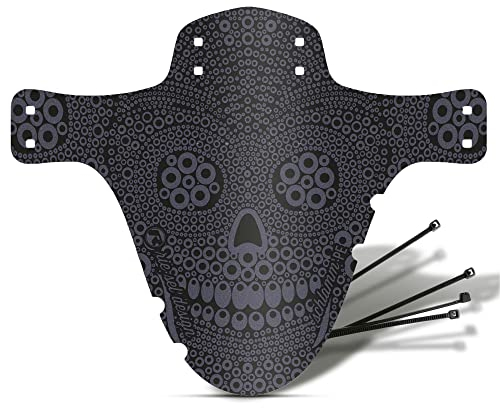 Riesel Design 1x Mudguard - schlamm:PE - MTB Schutzblech inkl. Kabelbinder/Stylisches Fahrrad Schutzblech & modernes Mountainbike Schutzblech für jede Fahrradgröße