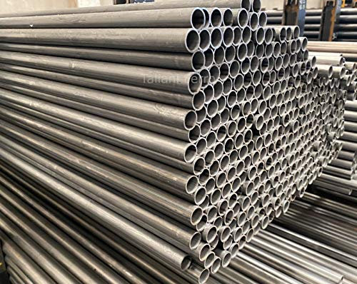 Tubo in ferro grezzo mobilio decapato. Lunghezza 3 metri circa. Taliani Ferro (Diametro 16mm Spessore 1,5mm)