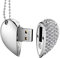 Garrulax USB Stick, Premium USB 2.0, Diamant Herzform 8GB / 16GB / 32GB / 64GB USB-Flash-Laufwerk Wasserdicht Memory Stick Speicherstick High Speed Übertragung