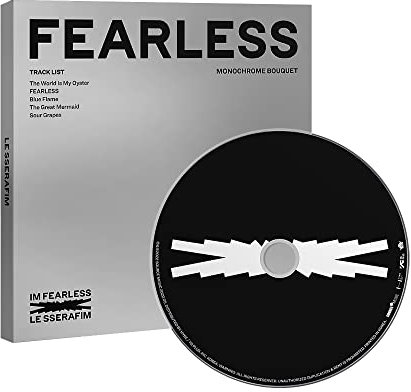LE SSERAFIM - FEARLESS 1st mini album Monochrome Bouquet Ver.