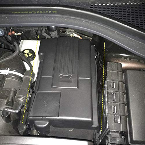 【Z.MYUKI】Leon 5F FR Batterie Deckel für Seat Leon MK3 ST Cupra 2012-2019 2020 Zubehör Batterieschutz Abdeckung
