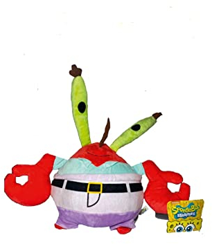 Play by Play Spongebob – Mr. Crab Plüsch Señor Cangrejo 18cm / 7'09'' Superweiche Qualität