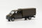 Herpa Militär Modellauto Mercedes-Benz Sprinter `18 Doppelkabine mit Plane „Bundeswehr“, originalgetreu im Maßstab 1:87, Auto Modell, Modellbau Sammlerstück, Army Deko Automodelle