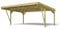 Forest Style Victor Design Carport, Überdachung für 2 Autos aus behandeltem Holz, 29,2 m² – 604 x 512 x 273 cm – Cerland