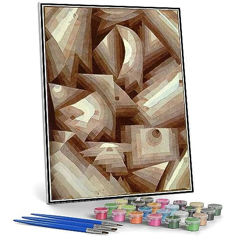 Malen nach Zahlen Kits für Erwachsene und Kinder, Kristallmalerei von Paul Klee, Malen nach Zahlen, Kit für Kinder und Erwachsene