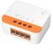 2 módulos de relé inteligente sin cable neutro MINI-L2 de vías, 1 banda, interruptor WiFi, temporizador, control de voz de escena para luces de escalera(1 unidad)