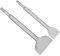 Alrens Juego de 2 cinceles para martillo perforador, cincel para azulejos de 280 x 100 mm y 250 x 40 mm, adecuado para hormigón, mampostería, yeso, etc