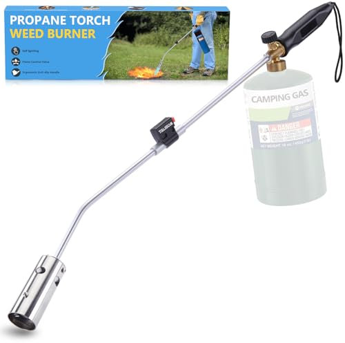 Cannello per erbacce per esterni, bruciatore a carbone, 80.000 BTU