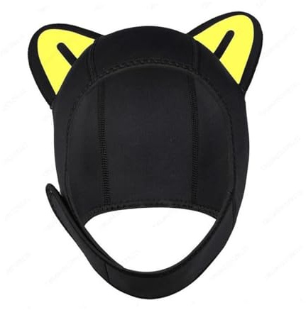 rockible Tauchhaube Kappe, Niedliche Neoprenhaube Tauchhaube, Surfkappe Neopren Tauchanzug Haube, Scuba Diving Hood Diving Cap, Wetsuit Hood Durable Stretchy Diving Cap für Segeln Kajak Kanu