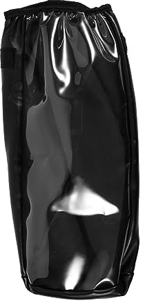 Transparente Schutzhülle für Rollstuhl Controller Abdeckung PU PVC Schwarz | Rollstuhl Zubehör, für Elektrorollstuhl Bedienfeld, Leicht zu Montieren, Präzise Bedienung, Innen Grau