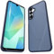 BUTISHIYU Funda para Samsung Galaxy A16 4G / 5G con Tres Cristal Templado Protector de Pantalla, Púrpura Suave Líquido Silicona Protectora Carcasa para Samsung Galaxy A16 4G / 5G - Azul