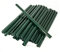 Stel4Style Befestigungsclips für Sichtschutzstreifen – Robuste PVC Clips zur sicheren Fixierung am Zaun, Farbe:Grün-Clips, Länge:nur 30xClips