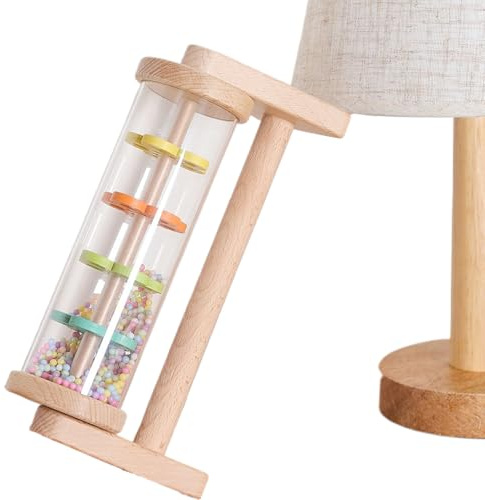 Spielzeug für Babys, Regenstab, sensorisches Instrument für Babys – Kreatives Spielzeug für 0 – 3 Jahre, Haus, Krippe, Reise, Auto