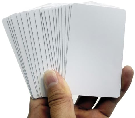 UID-Blankokarte, wiederbeschreibbare Karte, 20 UID-Smartcards, 13,56 MHz austauschbare IC-PVC-Blankokarte, geeignet für M1 Mi-Fare-Zugangskontrolle (20)