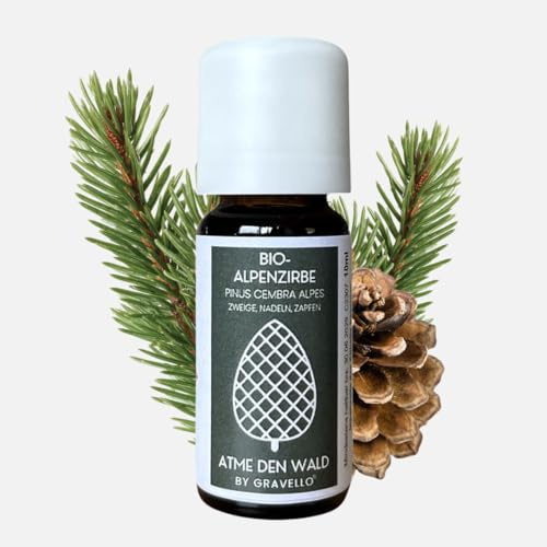 GRAVELLO® Bio Zirbenöl 10 ml (Pinus cembra)