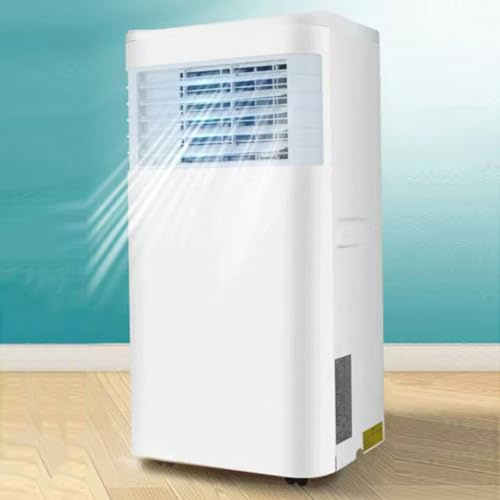 Climatiseur Portable, 10000 BTU Quiet AC Refroidit Jusqu'à 350 Pieds carrés, unité de climatisation Portable avec Ventilateur et déshumidificateur, télécommande, minuterie 24H, kit de fenêtre Complet