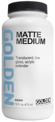 Golden Acrylique moyen : FLUID MATTE moyen 473ml