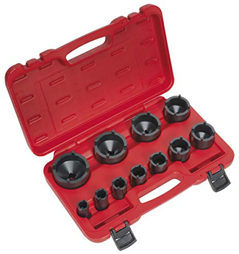 Sealey Cv025 Ball Joint Socket Set 11Pc 1/2Sq Drive