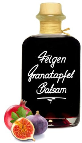 Feigen Granatapfel Balsam Essig - Spezialität 0,5L balsamartig fruchtig & mild 5% Säure