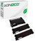 Kineco 2 Toner mit Trommel kompatibel für Brother TN-2320 TN-2310 DR-2300 für Brother HL-L2340DW HL-L2360DN MFC-L2700DW DCP-L2520DWG1 DCP-L2500D HL-L2360DN-Schwarz je 5.200 Seiten Trommel 12.000 Seiten