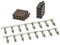 tomzz Audio 5800-126 ISO Stecker Gehäuse Montage Set Strom + Lautsprecher incl. Kontakte für Autoradiokabel