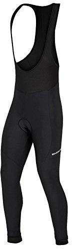 Endura Xtract Cycling Bibtights | Midweight | High-Stretch | Antibacterial Biblongs, Black, M