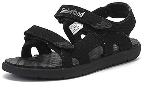 Timberland , Unisex-Kinder Sandalen, Schwarz (Black Xv0), 30 EU