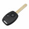 MOMOALA 2 Boutons Télécommande Porte-Clés Coque avec Id-46 Puce pour Honda Accord Fit Civic