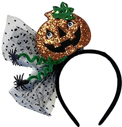 RUBIE'S SERRE-TETE ADULTE CITROUILLE PAILLETTES