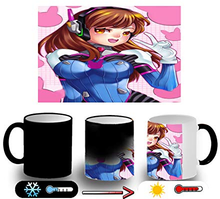 MERCHANDMANIA TAZA MÁGICA COSPLAY MUJER CONEJA magic mug