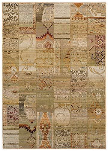 Theko Sona-Lux Teppich klassisch beige bunt