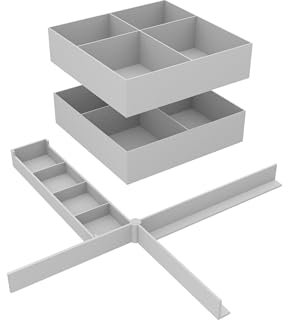 Feldherr Organizer Upgrade-Set kompatibel mit Descent: Die Reise ins Dunkel 2. Edition - Grundspiel-Box