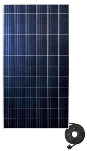 SunneSolar Kit Panel Solar Monocristalino Plug&Play 405W + Micro Inversor Enphase + 3mt Cableado Preparado para instalarlo en tu terraza o balcón