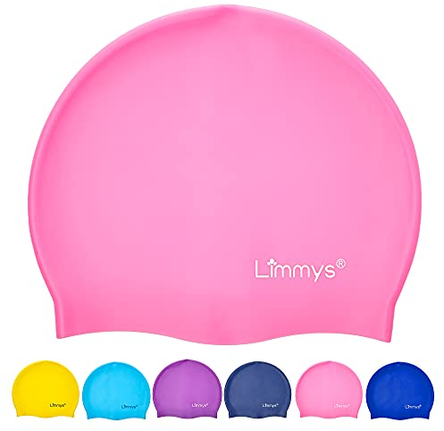 Limmys Cuffia da Nuoto per Bambini – In Silicone 100% – Per Bambine e Bambini – Morbida, Elastico e Confortevole – Progettata per Comfort e Resistenza