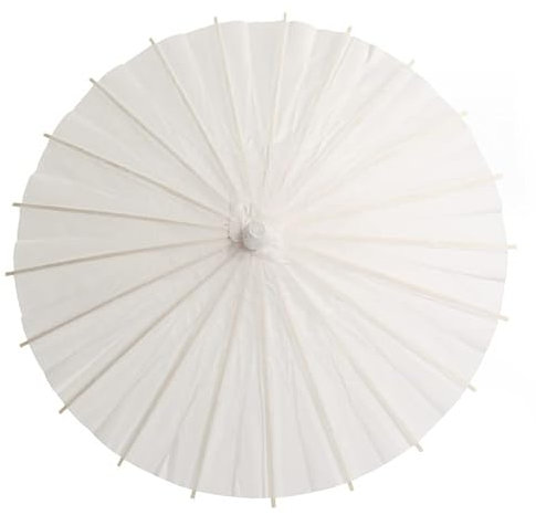 Bestage 83,8 cm handgefertigter geölter Sonnenschirm aus Bambusseide, chinesische japanische Kunst, klassischer Tanzschirm, Pflaumenblüte für Hochzeiten, Partys, Fotografie, Kostüme,