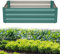 DKIEI Raised Beds Garden Raised Planters, 100x60x30cm Galvanised Steel Powder Coated Metal Raised Garden Kit for Plants Vegetables Flowers & Herbs Growing, Bottomless Planter Green
