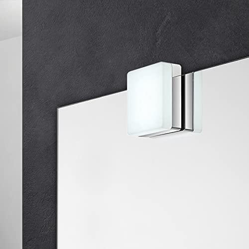 Inbagno Lampada Specchio Bagno LED, Installazione su Specchio a Filo, Luce Naturale (Stile 1)