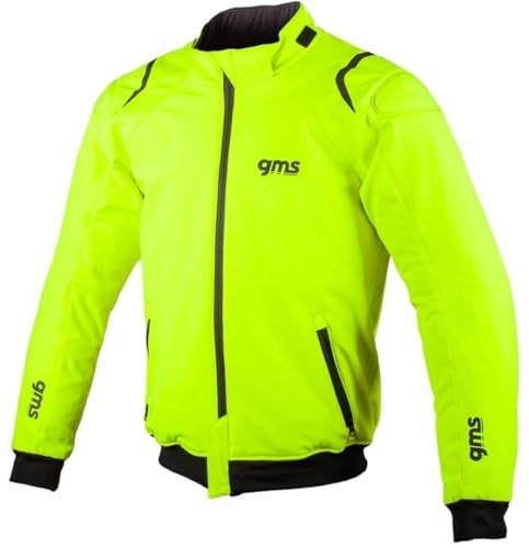 gms Falcon Motorrad Textiljacke, neon-gelb, M