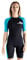 Cressi Tiburon Lady Shorty Wetsuit 2 mm - Shorty Neoprenanzug für Frauen zum Schnorcheln, Schwimmen und Wassersport, Ultra Stretch Neopren