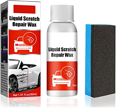 Pasta reparadora de arañazos de coche, Quita Rayones, Pulimento, Kit Reparacion, botella de Plástico